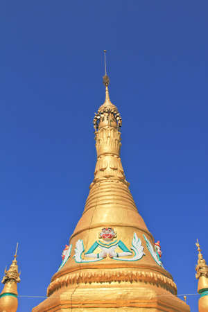 The oldest pagoda in northern Thailand の写真素材