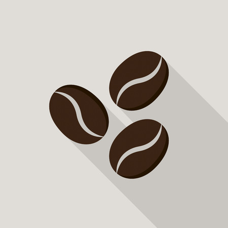 Coffee beans iconのイラスト素材