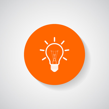 Light bulb icon - Vectorのイラスト素材