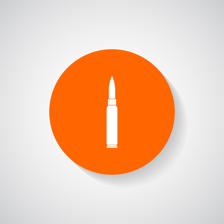 Rifle bullet icon - Vectorのイラスト素材