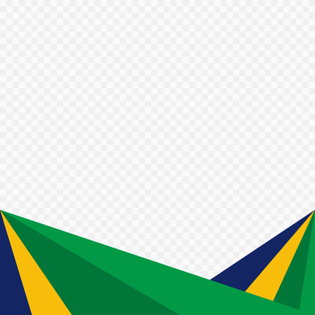 Abstract green, yellow, blue geometric, Design template background for book cover brochure flyer poster - Vectorのイラスト素材