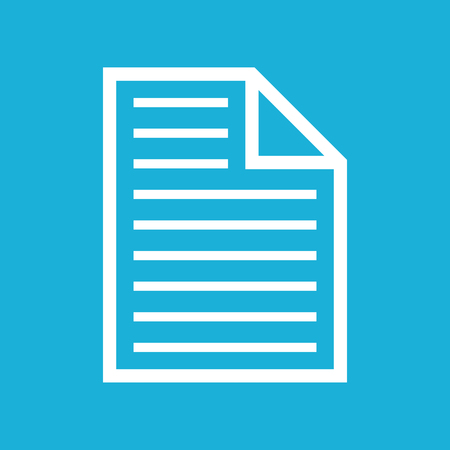 Paper iconのイラスト素材