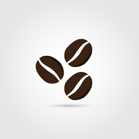 Coffee beans iconのイラスト素材