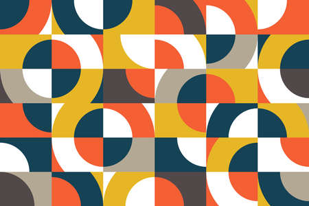 Geometry minimalist artwork poster. design for web banner, wallpaper, business presentation, fabric print. modern art scandinavian design styleのイラスト素材