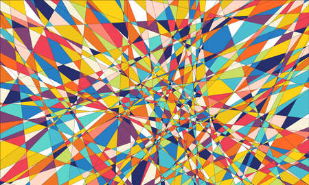Abstract colorful geometric background. Template for brochures, flyers, magazine, banners etcのイラスト素材