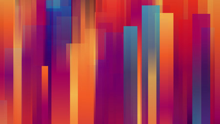 Abstract colorful geometrical background. Design template for brochures, flyers, magazineのイラスト素材