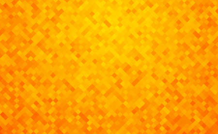 Abstract orange mosaic background, geometric elementsのイラスト素材