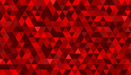 Abstract red polygonal vector background