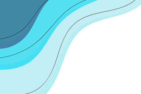 Abstract blue color background. Liquid style. Minimalist artwork poster. design for web banner, wallpaper, fabric print Abstract blue color background. Liquid style. Minimalist artwork poster. designのイラスト素材
