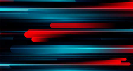 Cyberpunk background. Blue and red color backgroundのイラスト素材