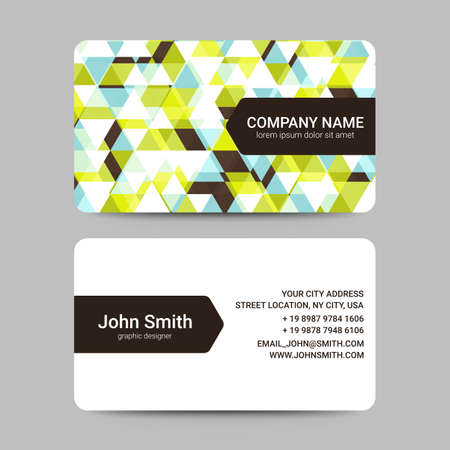 Modern business card templateのイラスト素材