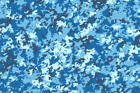 Sea water camouflage pattern background. Vector illustration eps 10のイラスト素材