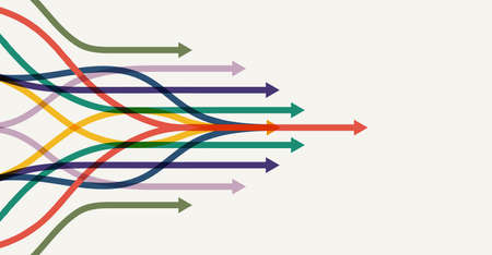 Abstract arrow direction. Technology backgroundのイラスト素材