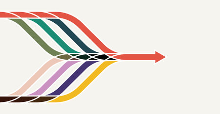 Abstract arrow direction. Technology backgroundのイラスト素材