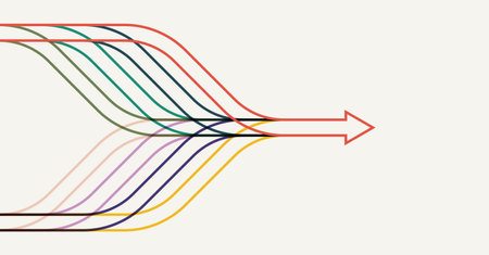 Abstract arrow direction. Technology backgroundのイラスト素材