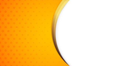 Abstract orange gradient background. Design template for brochures, flyers, magazine, banners etc.のイラスト素材