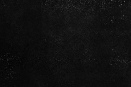 Black wall texture rough backgroundの写真素材
