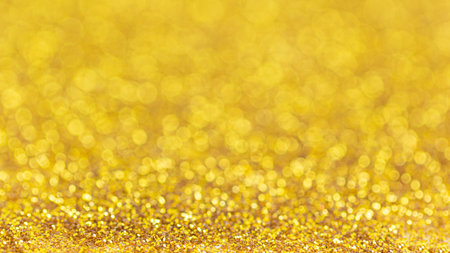 Gold glitter texture sparkling background