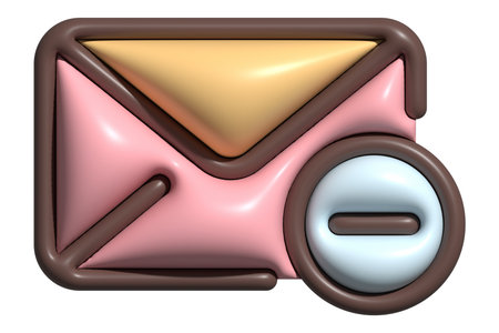 3D Email Iconの写真素材