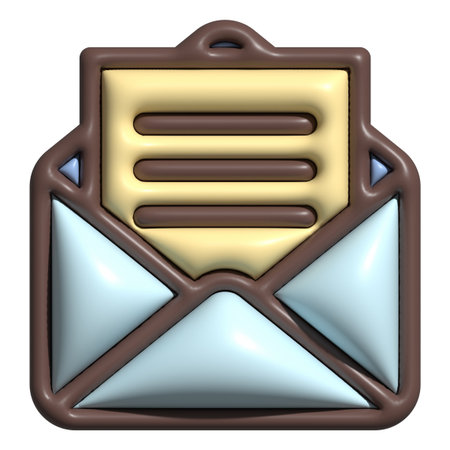 3D Email Iconの写真素材