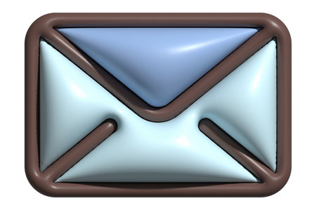 3D Email Iconの写真素材