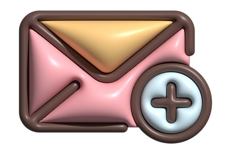 3D Email Iconの写真素材