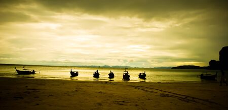 Railay Beach Krabiの写真素材