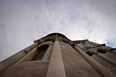 Close up Exterior of Cattedrale di Pisaの写真素材