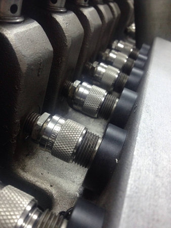 The test equipment for diesel injection pump