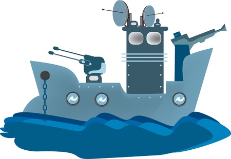 warshipのイラスト素材