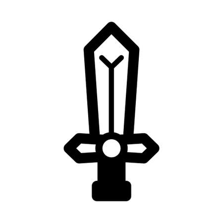 sword vector iconのイラスト素材