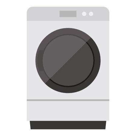 Washing machine iconのイラスト素材