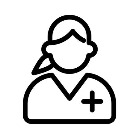 Nurses Icon Vector Artのイラスト素材