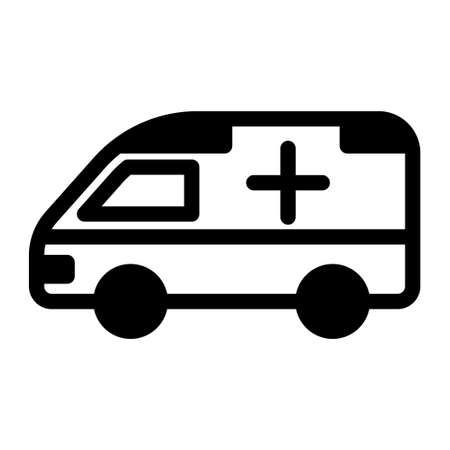 Ambulance Icon Vector Artのイラスト素材