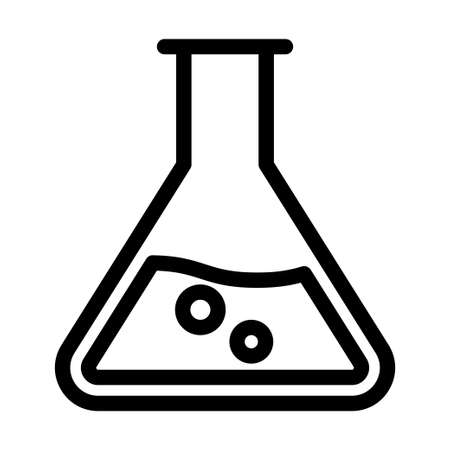 Flask Icon Vector Artのイラスト素材