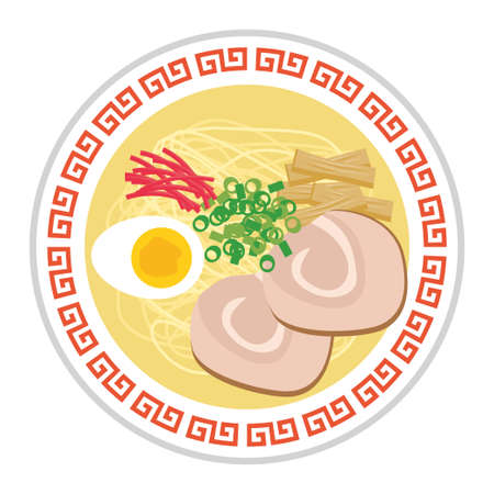 Ramen vector illustrationのイラスト素材