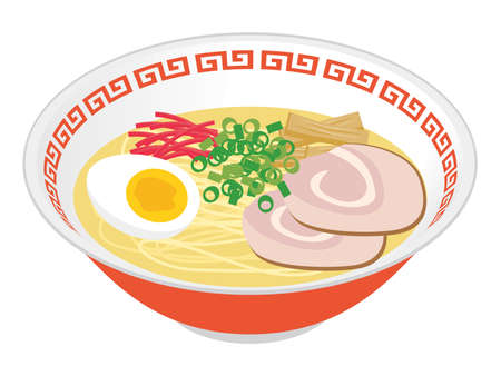 Ramen vector illustrationのイラスト素材