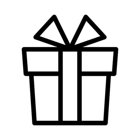 gift box vector iconのイラスト素材