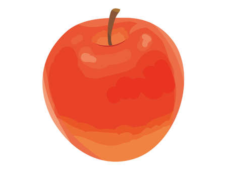 apple vector illustrationのイラスト素材