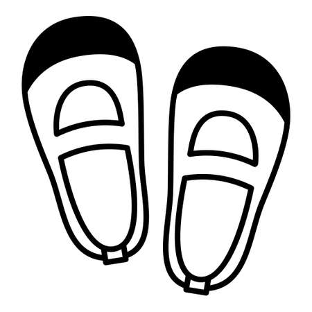 Shoes vector iconのイラスト素材