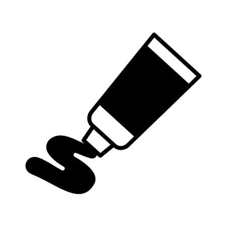 Paint tube vector iconのイラスト素材
