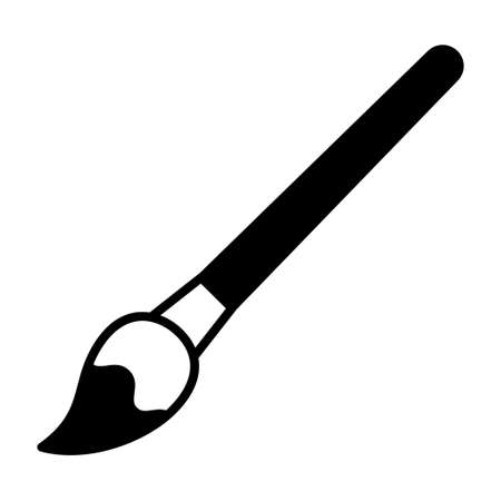 Paintbrush Vector Iconのイラスト素材