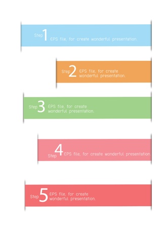 Modern graphic design templateのイラスト素材