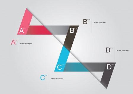 Modern graphic for presentationのイラスト素材