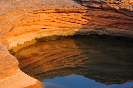 Sam-Pan-Bok Grand Canyon Ubon Ratchathani Thailandの写真素材