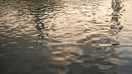 Abstract mirror surface waterの写真素材