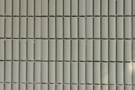 Bricks pattern wall style outdoor decoration design.の写真素材