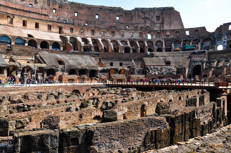 Colosseum. Colosseum the most well-known and remarkable landmark of Rome and Italy.の写真素材