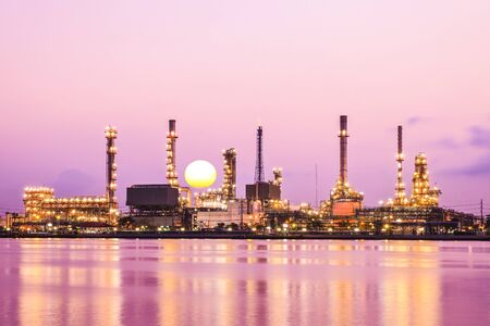 Refinery Row in Bangkok, Thailand