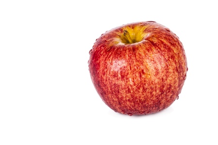 Apple on a white background.の写真素材